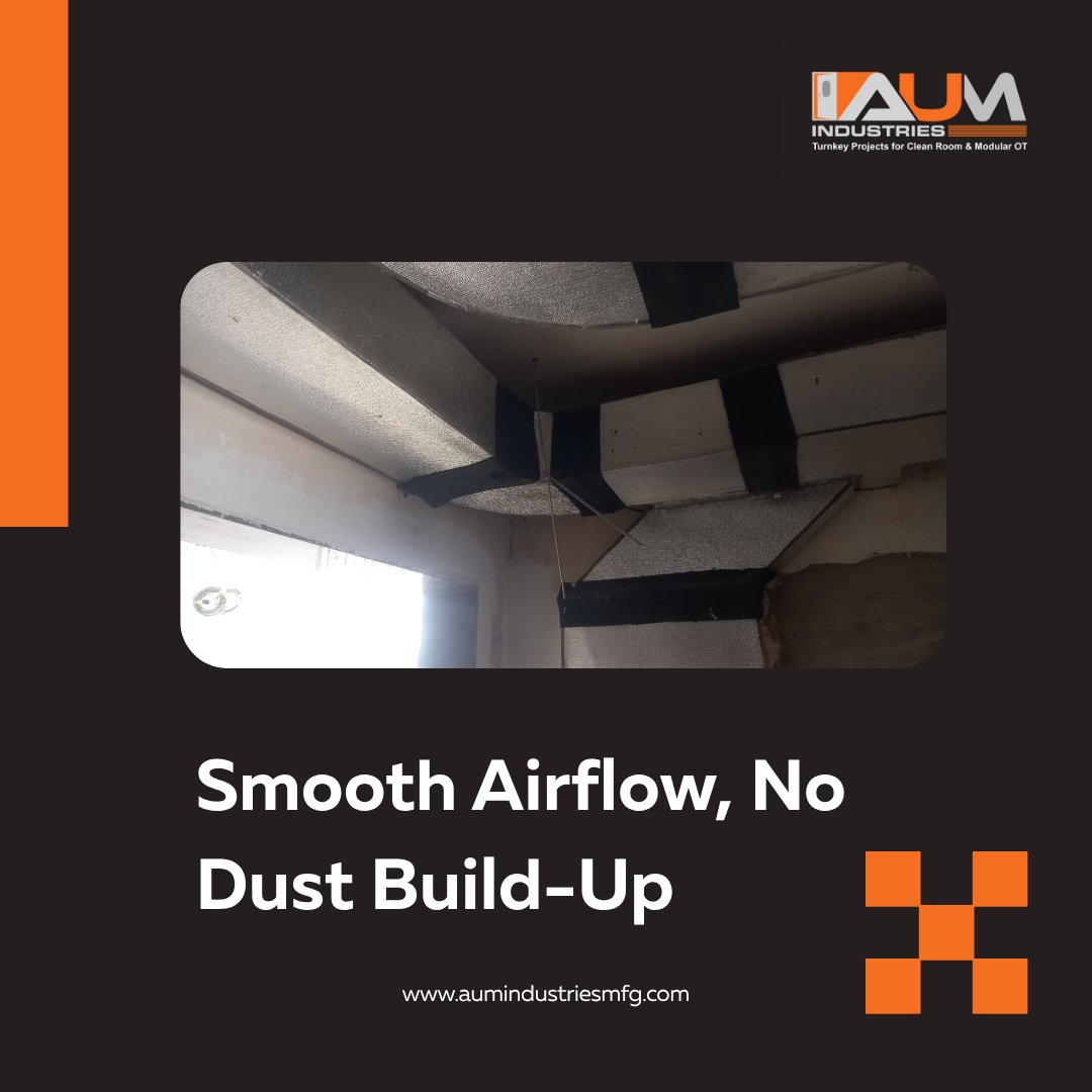 AumIndustries's tweet image. AUM Industries’ Fabricated Ducting ensures smooth ventilation, reduced contamination, and long-lasting performance for cleanrooms, hospitals, and pharma facilities. Engineered for perfection, built for reliability. ⚙️
#AUMIndustries #FabricatedDucting #AirflowSolutions #Cleanroom