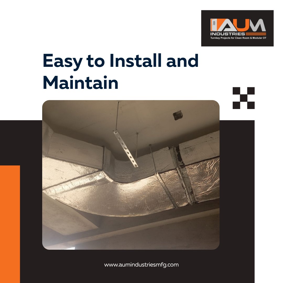 AumIndustries's tweet image. AUM Industries’ Fabricated Ducting ensures smooth ventilation, reduced contamination, and long-lasting performance for cleanrooms, hospitals, and pharma facilities. Engineered for perfection, built for reliability. ⚙️
#AUMIndustries #FabricatedDucting #AirflowSolutions #Cleanroom