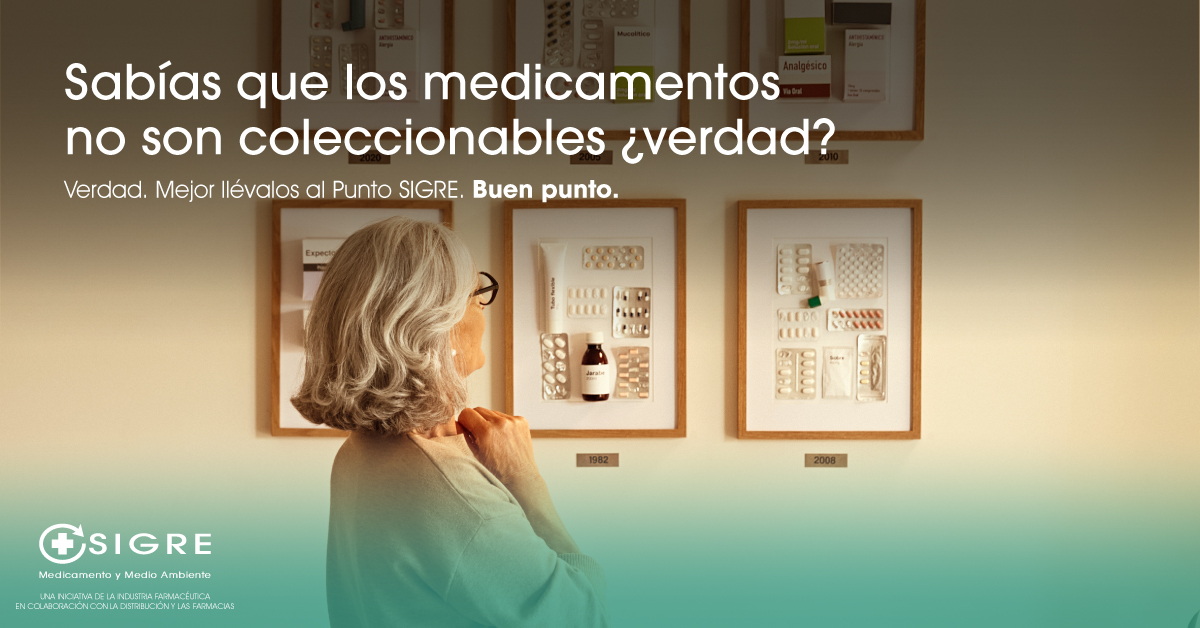 Un botiquín no es un museo… y los medicamentos caducados no son obras de arte 🔄 A través de la #logísticainversa, retiramos los restos medicamentos y sus envases del <a href="/puntosigre/">SIGRE</a> de las farmacias para que su “exposición” no dañe tu salud y la del medio ambiente ♻️
 #BuenPunto