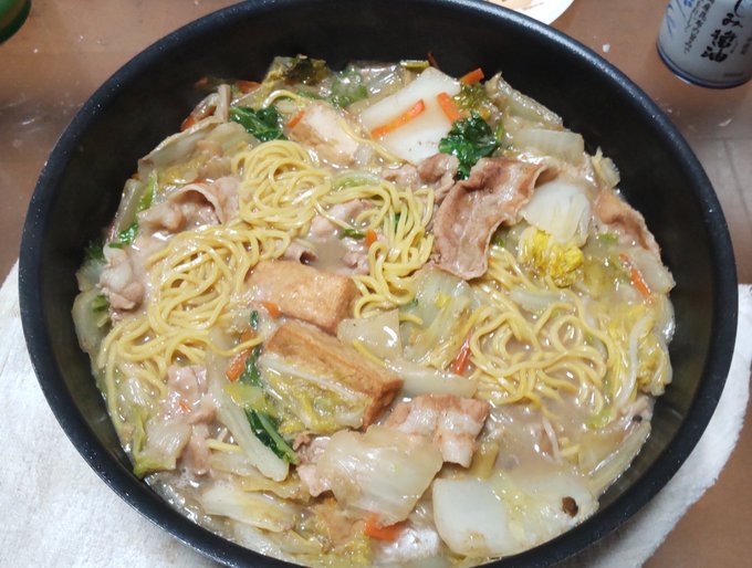 きたく
二日目の鍋、ラーメン入り 