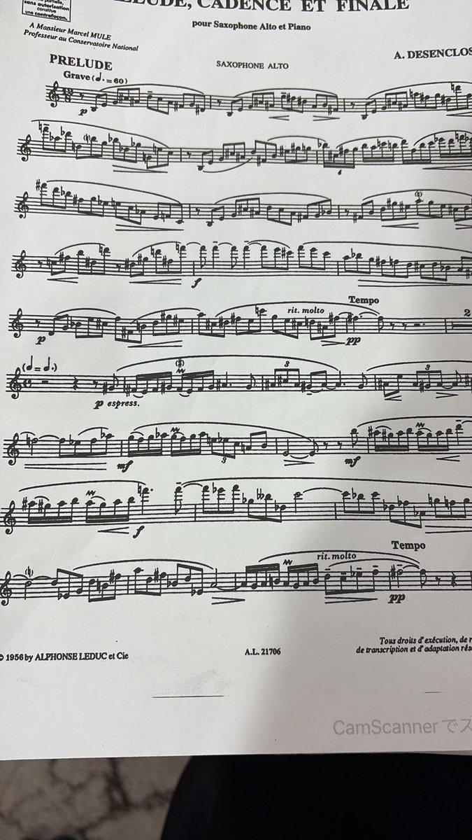 39歳と半年ジャズメン（クラシック未経験）がデザンクロはじめました！