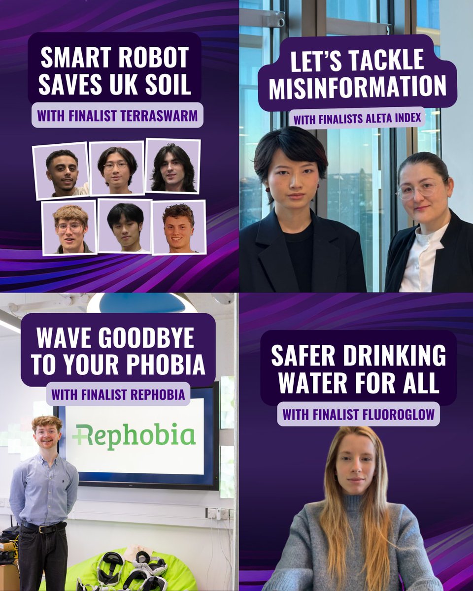 ESBFcharity's tweet image. Ten teams. One stage! 🌟 Which innovation gets your vote?

The ESBF Champion of Champions Grand Final returns this November at the @RAEngNews in London. 

Tap the link to meet the finalists and cast your vote: esbf.org.uk/champion-of-ch… #Entrepreneurs #Engineering #Science #News