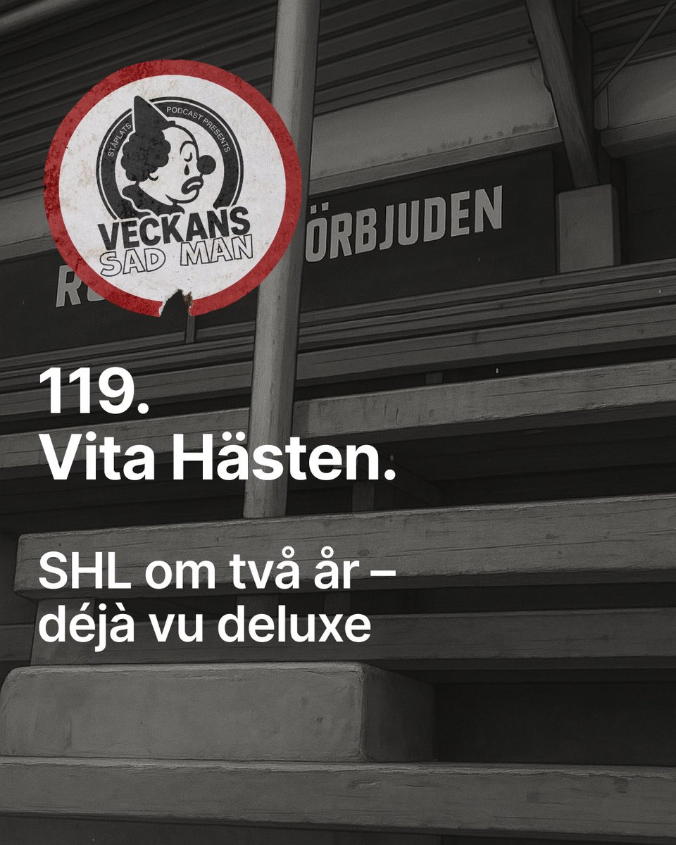 Veckans Sadman: Vita Hästen.
Målet är SHL om två år.
Vi har hört den sagan förut – slutet var inte vackert då heller.