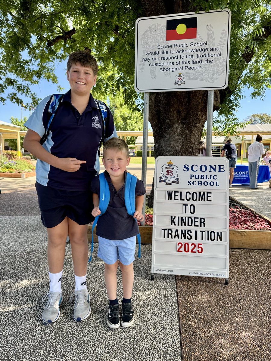 #Brothers

Oak had his transition day for big school next year &amp; absolutely loved it