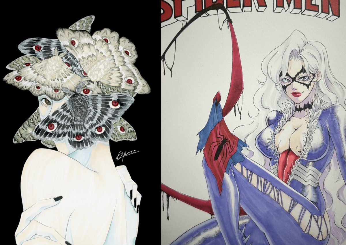 【#TCC2025 AA出展者】<お砂糖>
Commission freaksメインアーティスト
Marvel、DC、Spawn、SWなどのファンアートを作成
2024年東京コミコンにも参加