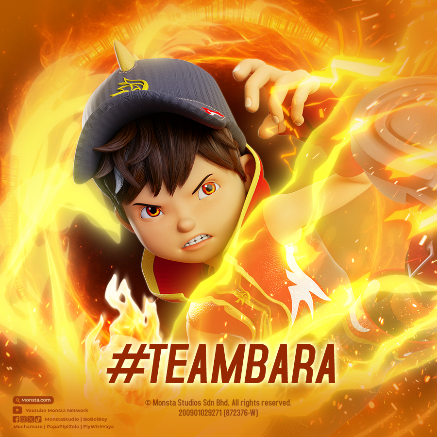 Minggu ni rasa lama sangat! Nasib baik esok dah Sabtu! Korang boleh tengok #BoBoiBoy Blaze beraksi dalam episod baru!🔥🔥🔥 #TeamBara