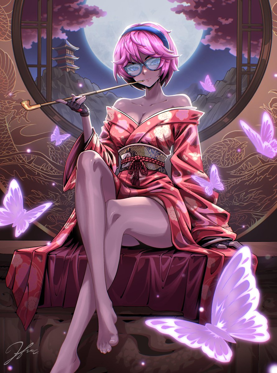 GM &amp; Happy Monday ❤️

FanArt is the best, and there is nothing better than when it brings your Grails to life  - like this mind blowing piece done by <a href="/230havoc/">HAVOC 幽玄 🐲</a> of my @azuki Waifu! Share some love with her if you can!

❤️Art ❤️Artists ❤️Web3