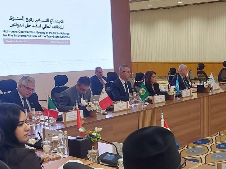 الجامعة العربية تشارك في اجتماع تنسيقي رفيع المستوى للتحالف العالمي لتنفيذ #حل_الدولتين تستضيفه #الرياض.
leagueofarabstates.net/ar/news/Pages/…
