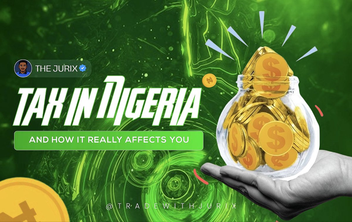 TradeWithJurix's tweet photo. I no wan hear say dem arrest any of my guys because of tax wahala from next year oh!

Sha here’s everything you need to understand; the new tax law, and how to reduce what you pay...

➤ What changed?
The new tax regime merges Personal Income Tax (PIT) and Capital Gains Tax (CGT).
This means even profits from assets (like crypto or shares) are now taxed using the same income tax rates.
The old flat 10% CGT rate is gone.

➤ Who does this affect?
Individuals and businesses in Nigeria, including freelancers, traders, and anyone receiving money into their accounts.
So if you’re earning from crypto, remote jobs, or side gigs, you fall under this too.

➤ The new income bands (from KPMG):
₦0 – ₦800,000 ➤ 0%
₦800,001 – ₦3,000,000 ➤ 15%
₦3,000,001 – ₦12,000,000 ➤ 18%
₦12,000,001 – ₦25,000,000 ➤ 21%
₦25,000,001 – ₦50,000,000 ➤ 23%
Over ₦50,000,000 ➤ 25%

These are progressive, meaning the more you earn, the higher the tax on the extra portion you earn.

➤ Simple example:
Let’s say you earn ₦5,000,000 a year.

Your first ₦800,000 ➤ 0% tax
₦800,001 to ₦3,000,000 ➤ 15% tax
₦3,000,001 to ₦5,000,000 ➤ 18% tax

You don’t pay 18% on the full ₦5M but only on the portion that falls into that band.
So, your total tax is a mix of different rates, not one flat rate.

➤ How to reduce taxable income (legally):
Tax avoidance ≠ tax evasion.
Tax avoidance means using legal ways to pay less tax.

Ways to reduce taxable income:
➤ Claim allowable deductions (pension, NHF, health insurance)
➤ Register as a business and separate personal expenses
➤ Keep receipts and records
➤ Use tax reliefs properly

➤ How crypto will be taxed:
Profits from buying and selling crypto now fall under Capital Gains Tax rules which means they follow the same income bands above.
If you trade, your profits (not your total inflow) are taxed.

So if you receive ₦5M but only made ₦500k profit, tax applies to ₦500k — not ₦5M.

➤ How businesses are taxed:
➤ Small businesses (under ₦25M turnover) ➤ 0%
➤ Medium (₦25M–₦100M) ➤ 20%
➤ Large (above ₦100M) ➤ 30%

Companies also pay 10% withholding tax on dividends distributed to owners.

➤ Key takeaway:
Tax isn’t to punish rather it’s to formalize.
But you must understand it to avoid mistakes.
Track your inflows, file early, and learn what’s deductible.

➤ Understanding the ₦800k rule
Many people ask if tax starts from ₦800k.
Yes, because everyone gets a tax relief first: ₦200,000 or 1% of income (whichever is higher) + 20% of your income.
So, if you earn ₦800k or less per year, your relief cancels your tax, you pay ₦0.
You only start paying once you go above ₦800k.

➤ Final advice:
Avoid tax evasion because it’s illegal and punishable.
But practice tax avoidance, structure your income smartly.

As crypto grows and inflows rise, it’s better to stay compliant and informed. I’ll be keeping more of my assets in crypto and I’ll @usejurix_ to exchange my fiat to stables.

Have a wonderful week.

GM GM!!!