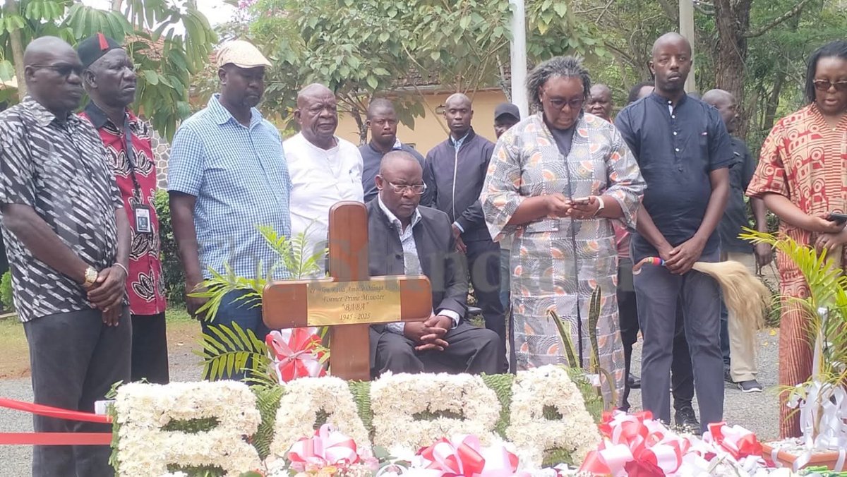 In paying my last respects, today I arrived at Kang’o Ka Jaramogi, where a giant and my political mentor rests, Baba Raila Amollo Odinga. 

It is a humbling moment to say Goodbye Baba, your spirit lives on in every dreamer, believer, and every Kenyan committed to justice and