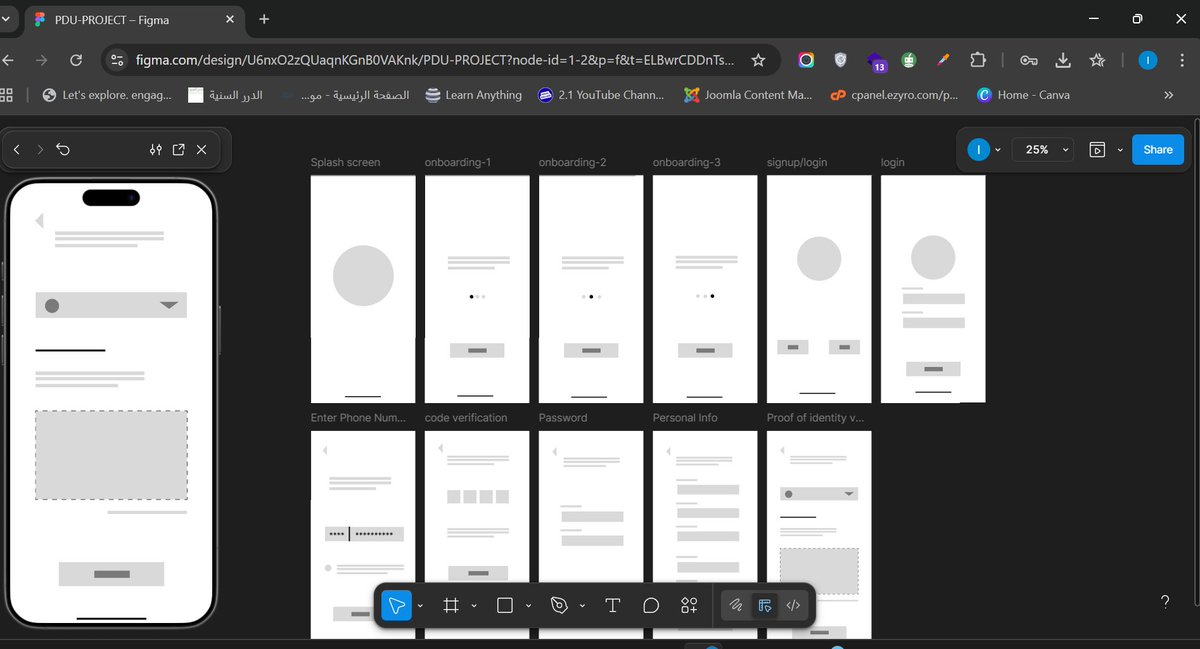 uthman_umar_'s tweet image. Day 10
#30DaysChallengeWithPDU
#Day5Designers
Ideating on figma from the user research insights.