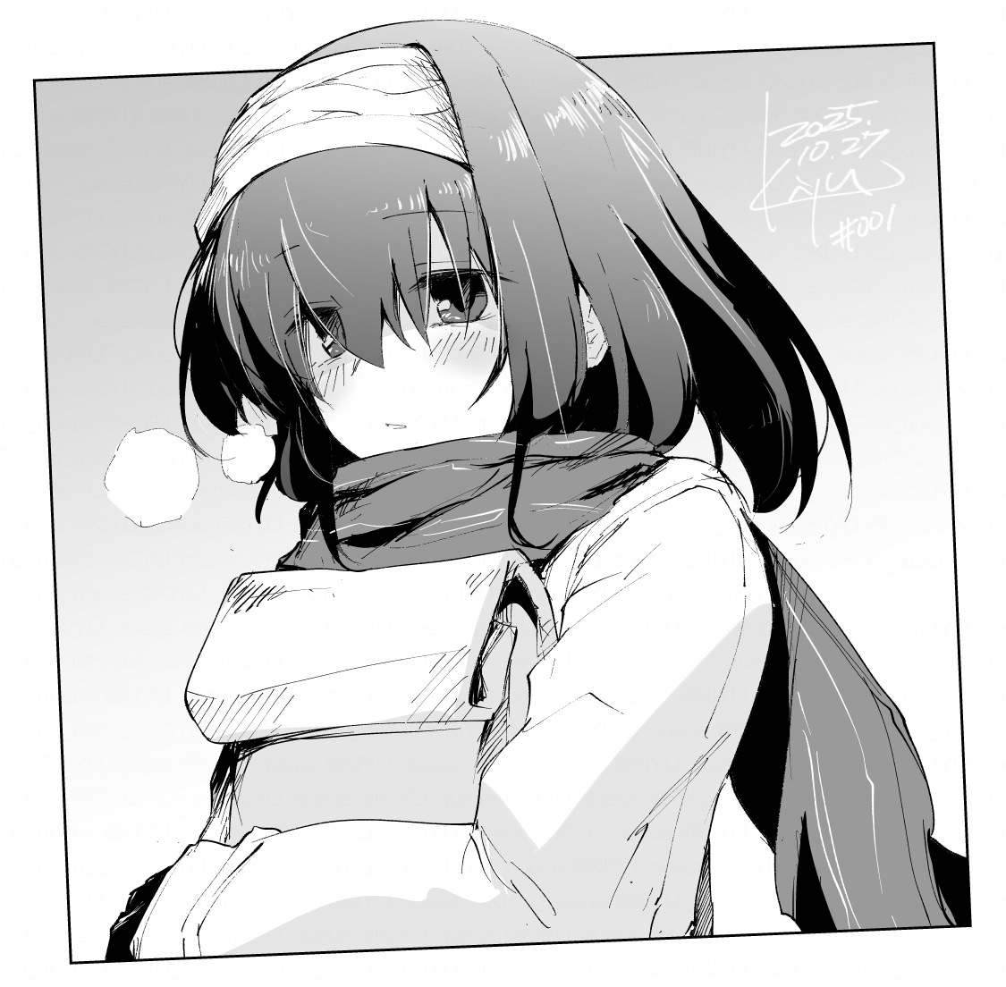 寒くなってきたなぁ
#鷺沢文香生誕祭2025 #KIYU_daily2