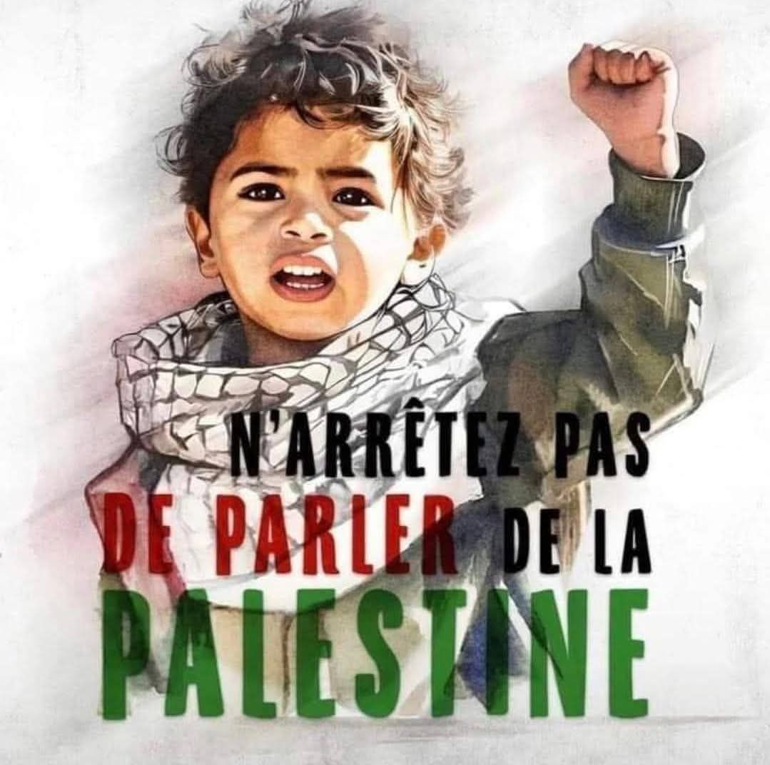 griffonnageora1's tweet image. 🇵🇸🖤🇵🇸💔🇵🇸🕊️
Ne pas se taire
#FreePalestineFromZionist 
#IsraelIsATerroristState