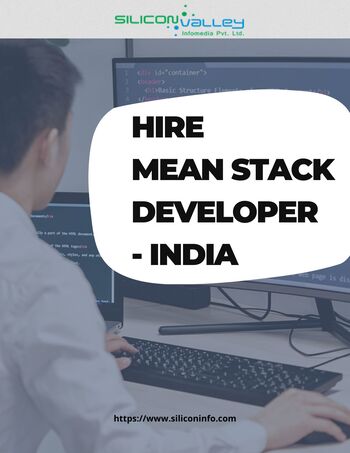 InfomediaV35447's tweet image. Boost your web projects with Silicon Valley Infomedia!Hire MEAN Stack Developer - India | Mean Stack Designer for powerful, scalable, and custom web solutions.
siliconinfo.com/hire-dedicated…
E-Mail:webmaster@siliconinfo.com
#MEANStack #HireDedicatedDeveloper #HireMeanStackDeveloper