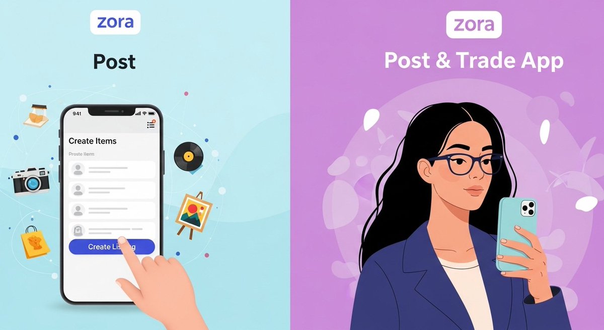 👨‍💻Web3 has changed the concept of Social media platforms.

New Meta has arrived in the Social Science ✅

Get paid to every post you create while scrolling 
🔥🔥 Zora is where content becomes money. Turn memes, videos, art, and podcasts into tradeable coins. Post for free. Earn