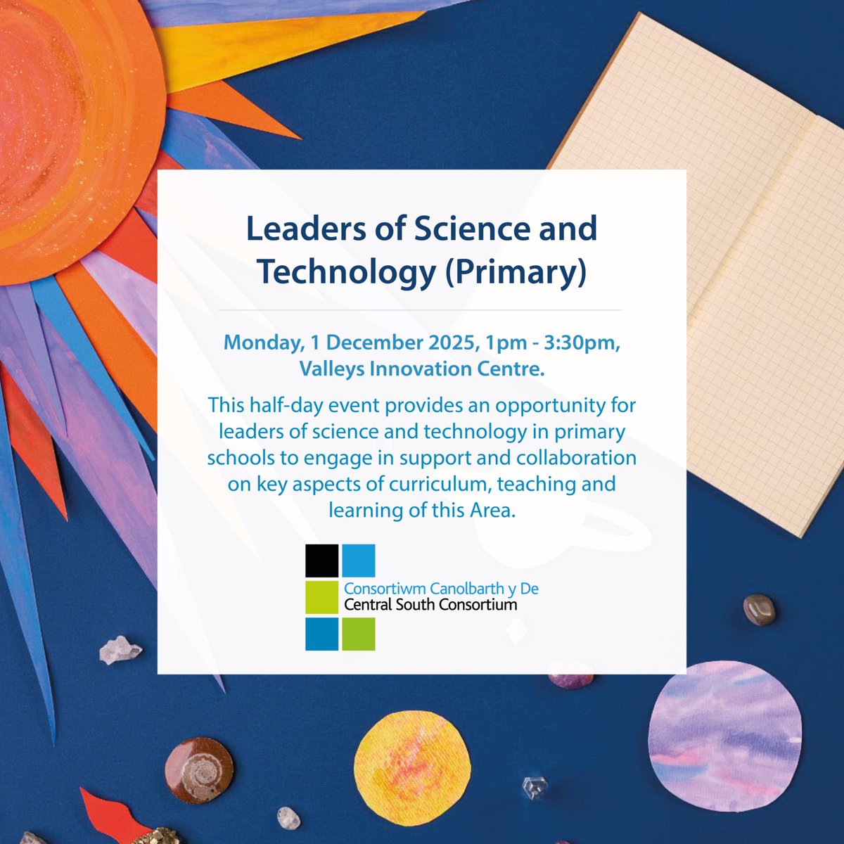 CSC_PLSupport's tweet image. Calling all Primary Science &amp;amp; Technology Leaders! Join us for a half-day event designed to spark collaboration and support among leaders of science and technology.

Secure your place now to avoid missing out: ow.ly/zPYi50Xibw2