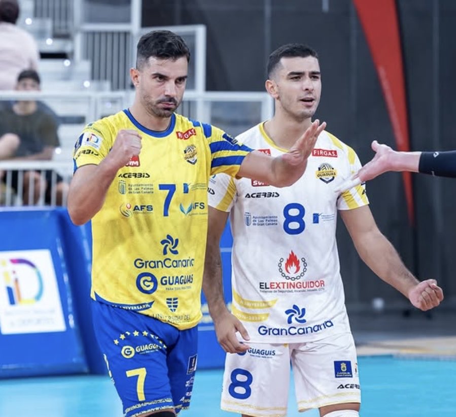 La Agenda Amarilla - <a href="/iodeamo/">Miguel Angel de Amo</a>, el Siete, y <a href="/unaaaii8/">Unai</a>, el Ocho, ya tienen apuntado que el jueves 30 de octubre toca Champions League en casa, 19.00, con el MÁV.

Y el domingo 02-N se enfrentan al <a href="/cvmelilla/">Cvmelilla</a> en el ‘Javier Imbroda’.

Dos duelos exigentes por delante. De uno en uno.