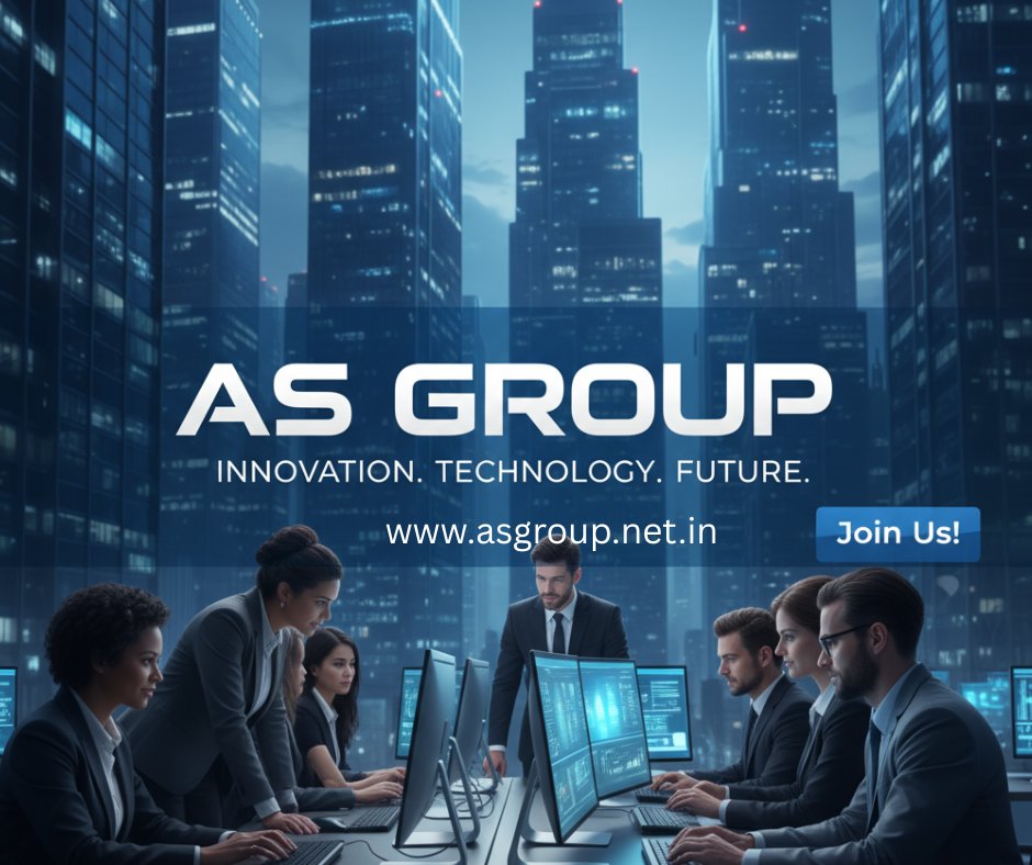 ASGroupX's tweet image. Innovation.Technology.Future   

#ASGroup #InnovationWithPurpose #YourTechPartner #EmpoweringInnovation #DigitalGrowth #ThinkCreateInnovate #TechForFuture #ASGroupIndia #ASGroupSolutions #DigitalTransformation #FutureReady #BusinessInnovation #SmartTechnology #ITSolutions