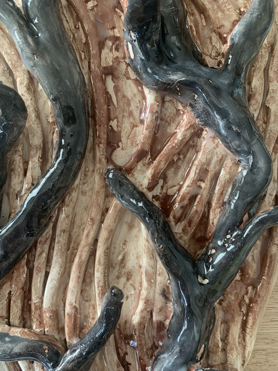 BusherJohn's tweet photo. Glazing… #wip #contemporaryart #contemporaryceramics #earthenware #ceramics #studio #studiolife #johnbusher #wexford #ireland #éire #lowrelief #handbuiltceramics #commemoration #commemoration25 #civilwar #taylorstown #palaceeast #cumannnamban #wexfordcountycouncil https://t.co/22i1KINenV