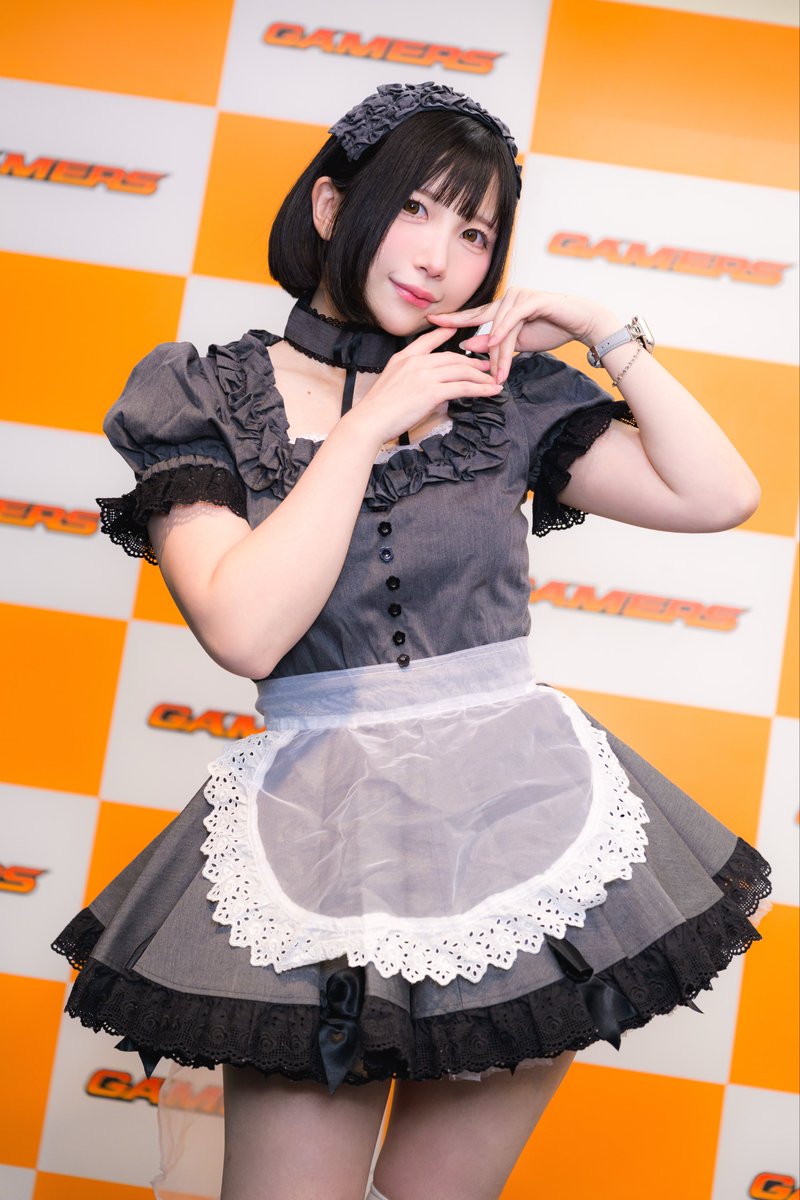 秋葉原でメイド服着れた記念☺️
ゲマコス6で撮影いただいたお写真です！
まだ店頭で写真集の販売続いておりますので、当日来れなかった方も是非よろしくお願いします！

#ゲマコス6
