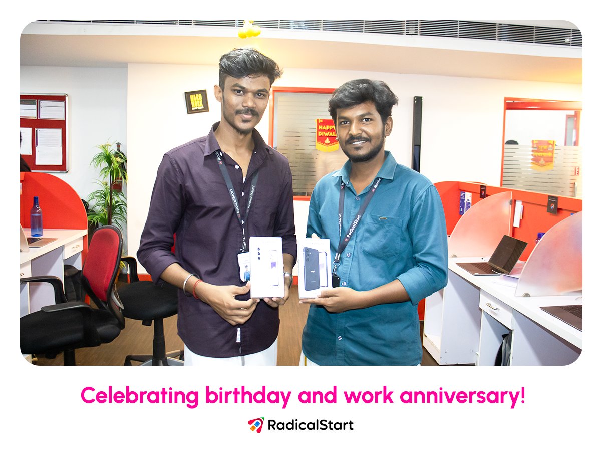 radicalstartnow's tweet image. Celebrating Our October Stars! 🌟

Here’s to another year of brilliance, hard work, and growth.

Happy Birthday &amp;amp; Work Anniversary to our amazing team!

#RadicalStart