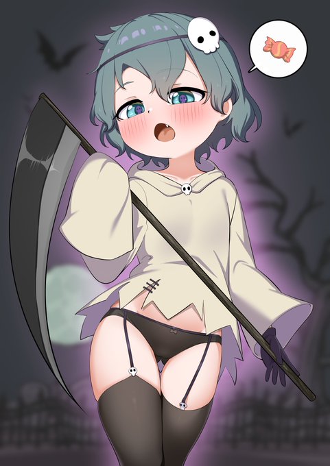 「たまし?おかしがほしいだけですよ」 衣装デザインby