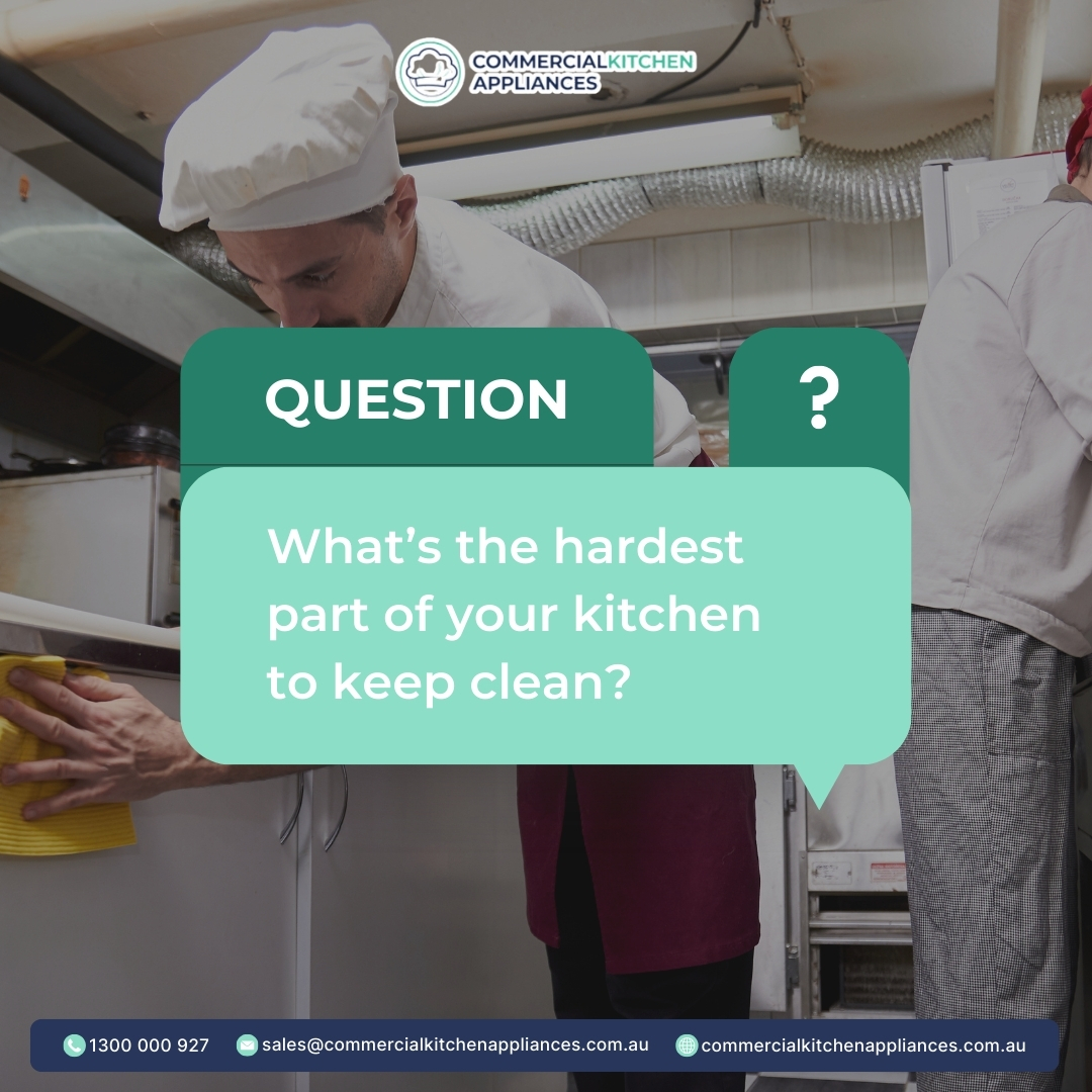 CommKitApp's tweet image. Some parts of your kitchen never stay clean for long 😅

What’s the hardest area to keep spotless?

Share your story with us!

#CommercialKitchen #RestaurantOwnersAU #HospitalityAustralia #KitchenCleaning #CKAAustralia