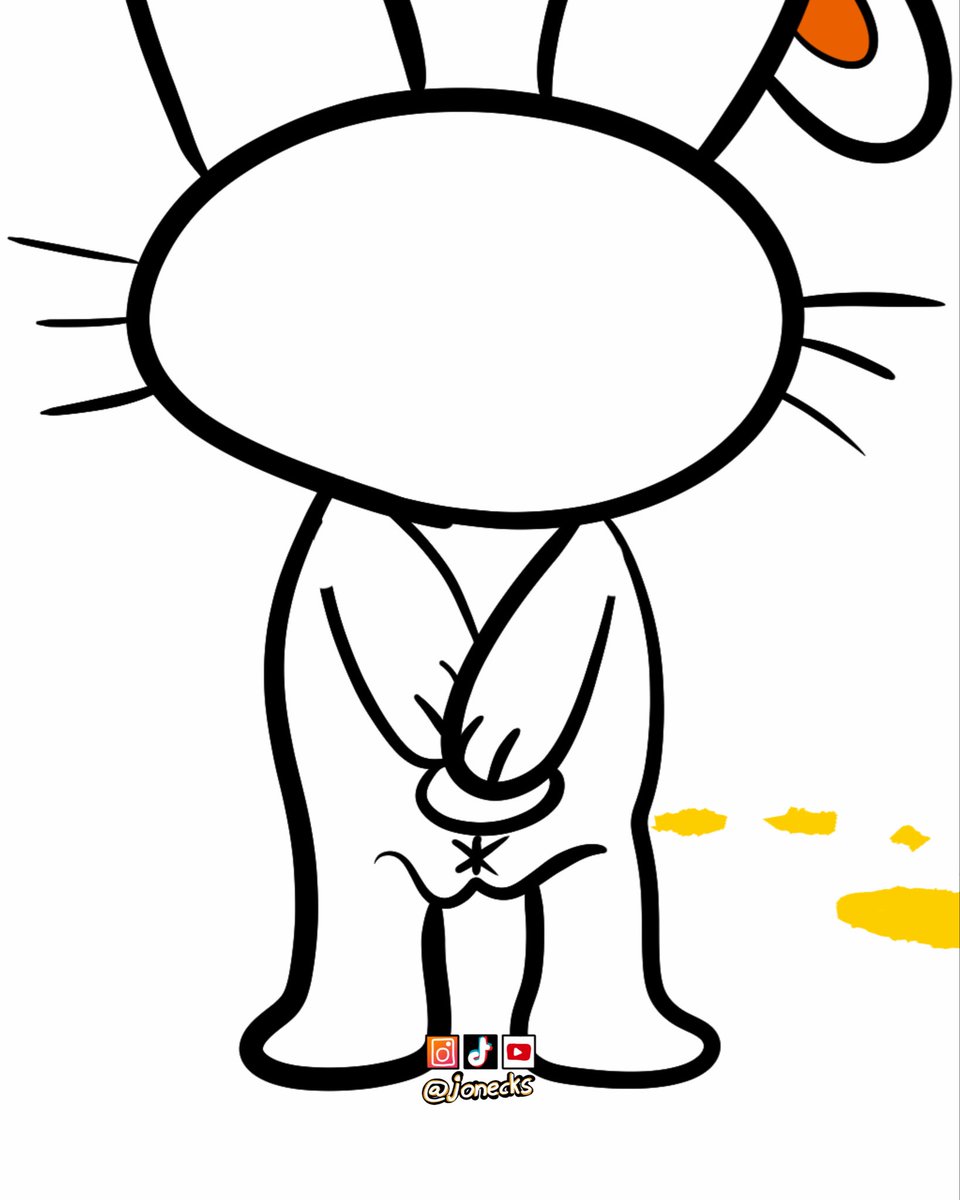 johnnexi's tweet photo. If you drink a lot you have to pee a lot later! 😮‍💨

#rabbit #pee #pipi #cute #doodle #digitalart #charadesign #meme https://t.co/yP0UKZiQjc