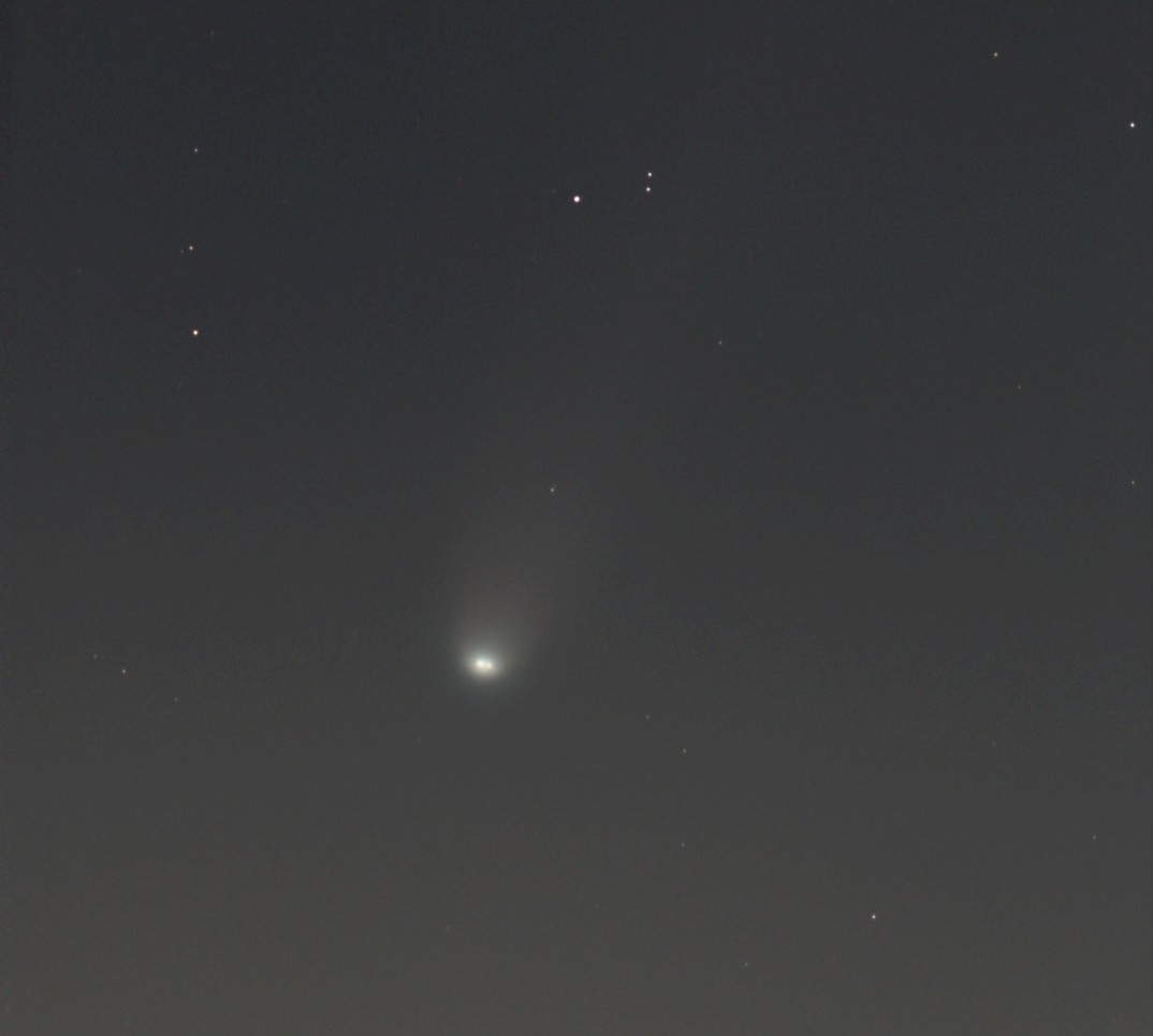 jr3rdh's tweet image. こんばんは。
今日は良いお天気だったので、レモン彗星(C/2025 A6)
を狙ってみました。
10/27 18:20頃 西の空