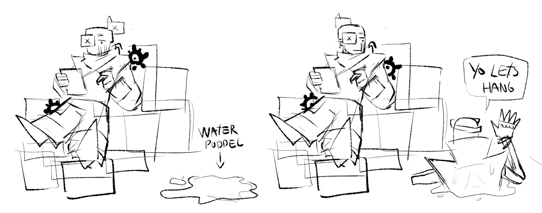 iitwascraig's tweet image. Purgatory and Tidal doodles #geometrydash