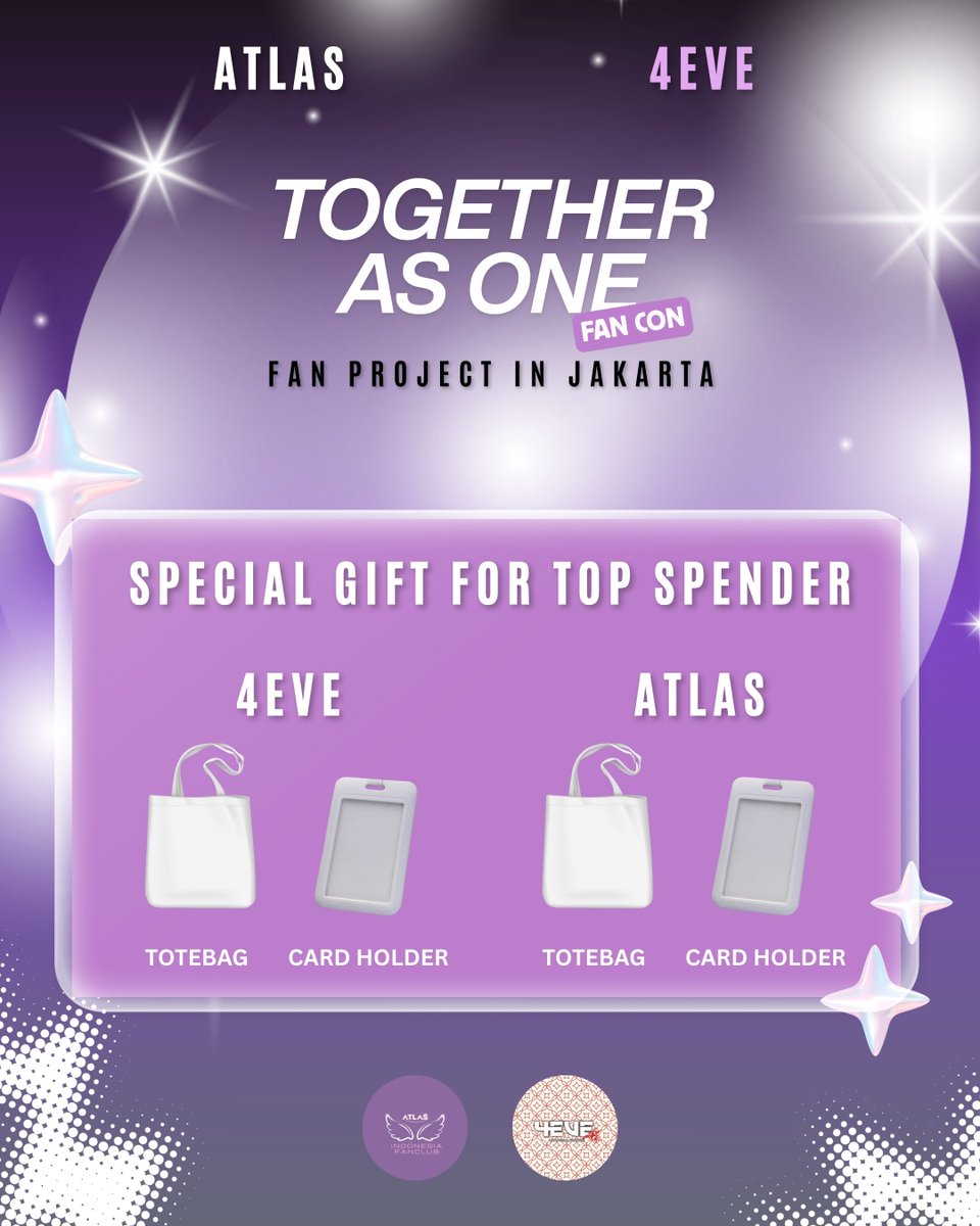 atlas__ina's tweet image. TOGETHER AS ONE DONATION FAN PROJECT IS OPEN NOW✨

Let’s be the part of this amazing project🌟

🗓Period: Today—Dec 7,2025
🔗bit.ly/4TLASfanconjkt 

Details below and see you🫰🏽 

#TogetherAsOneinJKT
#TogetherAsOneAsiaTour
#ATLAS_TH #ATLASth #4EVE