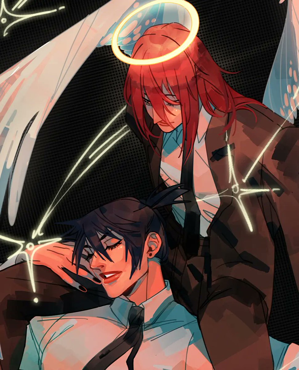 ko___l00gie's tweet photo. #chainsawman #akiangel repost in honor of release a reze arc movie https://t.co/Z9t1v4Ll3C