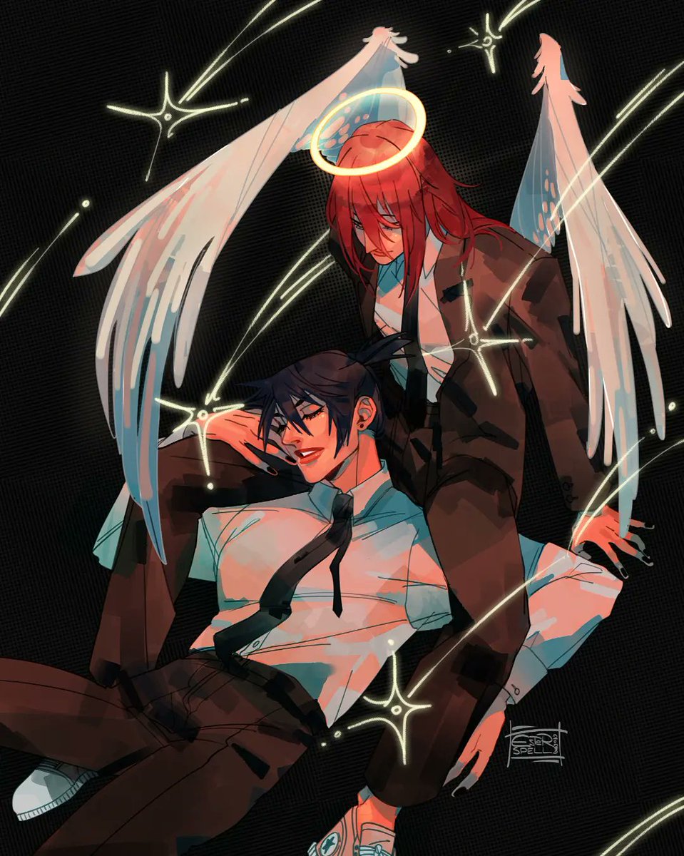ko___l00gie's tweet photo. #chainsawman #akiangel repost in honor of release a reze arc movie https://t.co/Z9t1v4Ll3C