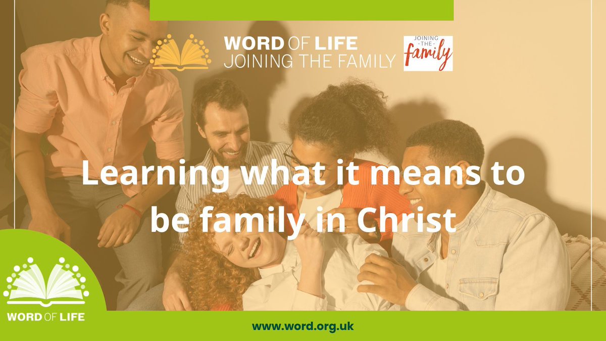 Word_of_lifeBMB's tweet image. “I’ve learned the value of unity, grace, and mission within God’s family. This course has strengthened my faith, deepened love and unity in our church,......”

It’s such a joy to see how Joining the Family is helping believers grow together as one family in Christ. 

#WordOfLife