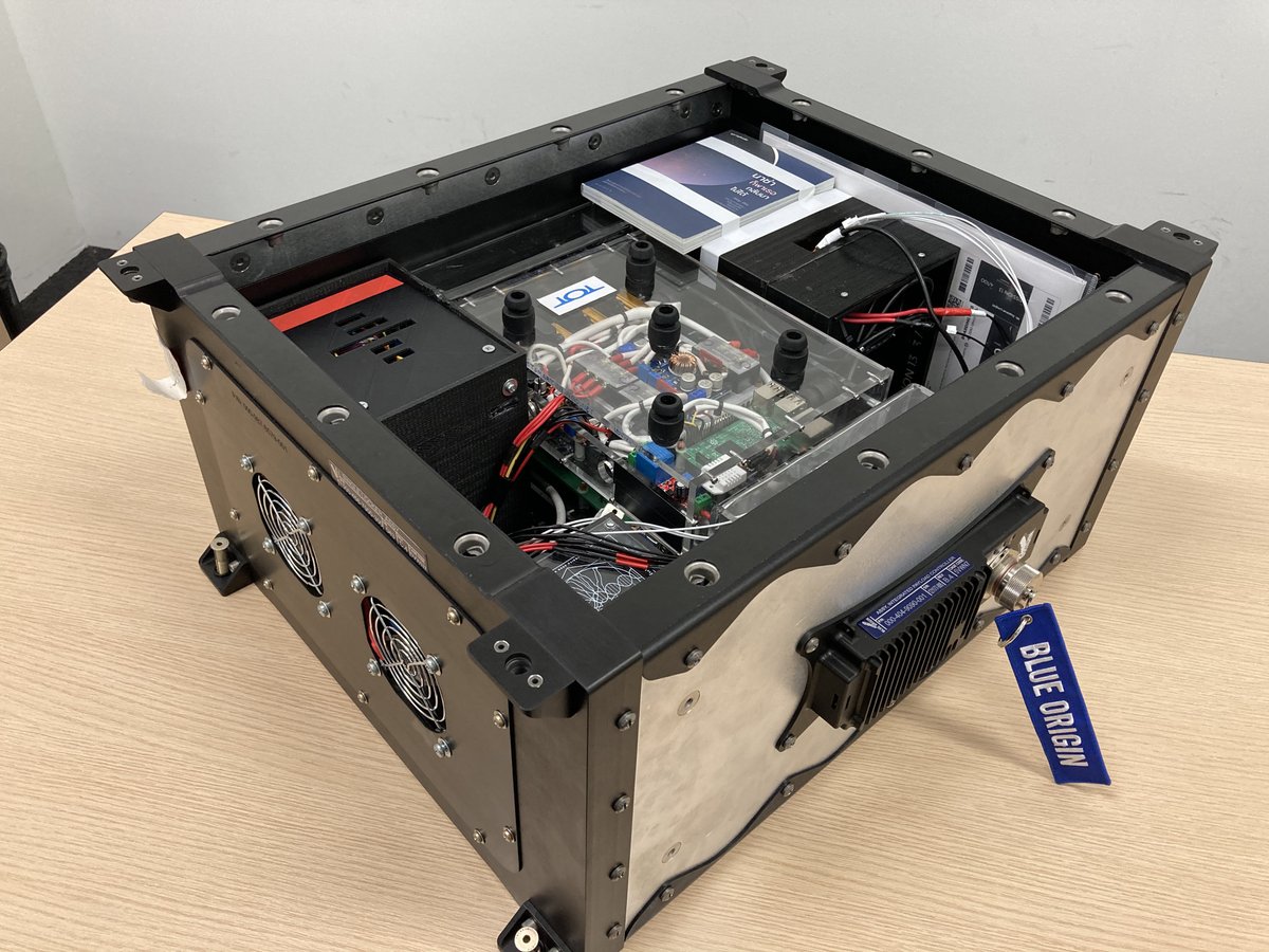 muSpaceTech's tweet image. Throwback to @blueorigin &apos;s NS-13: The 13th New Shepard flight that soared with 12 innovative payloads, including NASA&apos;s Deorbit, Descent, and Landing Sensor tech pushing suborbital boundaries like never before!

At mu Space, we&apos;re channeling that same pioneering spirit into our…