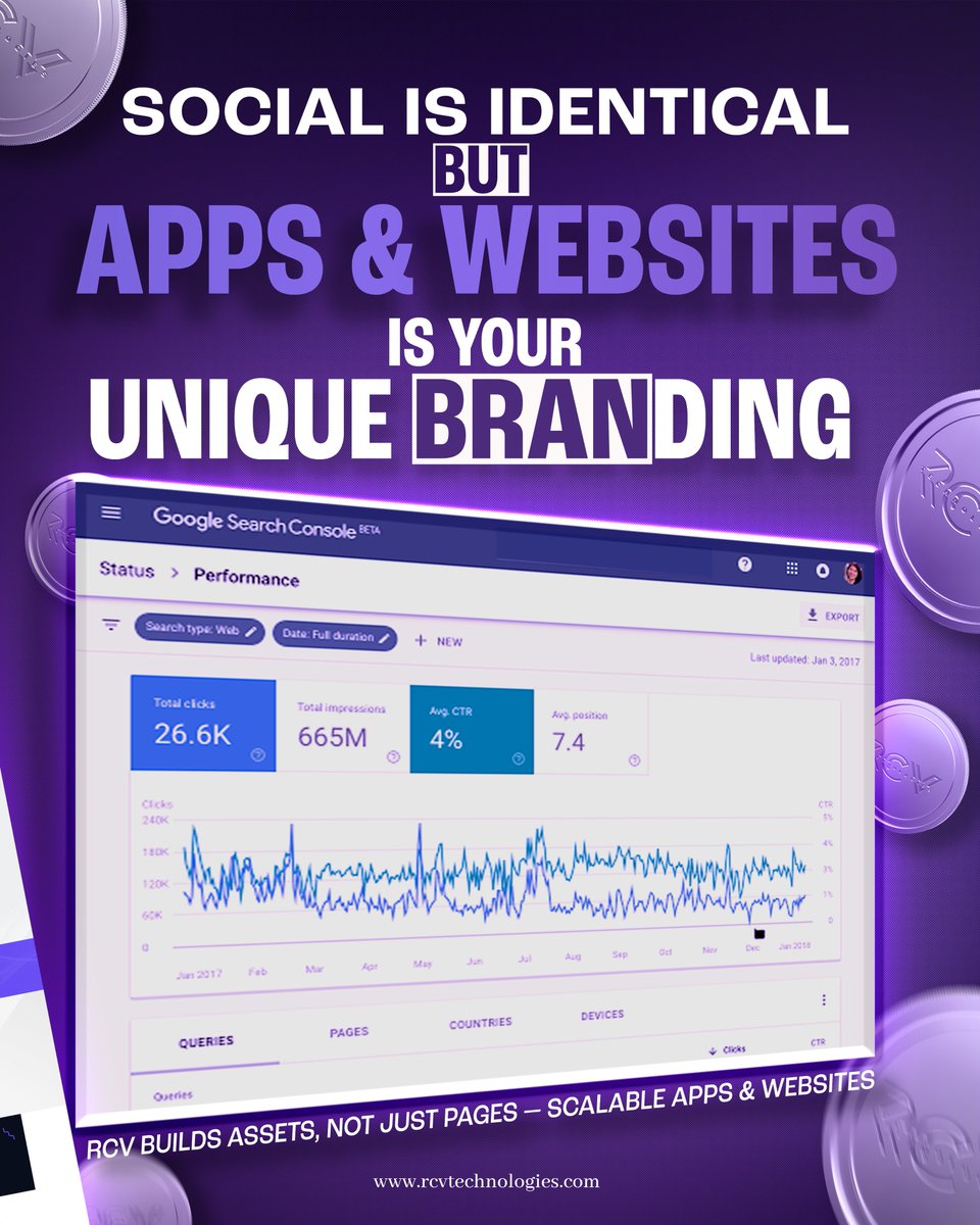 rcvtechno's tweet image. 𝐒𝐨𝐜𝐢𝐚𝐥 𝐦𝐞𝐝𝐢𝐚 VS 𝐰𝐞𝐛𝐬𝐢𝐭𝐞 𝐚𝐧𝐝 𝐚𝐩𝐩? 
Build your foundation: 𝐰𝐰𝐰.𝐫𝐜𝐯𝐭𝐞𝐜𝐡𝐧𝐨𝐥𝐨𝐠𝐢𝐞𝐬.𝐜𝐨𝐦 

#RCVTechnologies #WebDevelopment #AppDevelopment #DigitalTransformation #BrandBuilding #TechInnovation #BusinessGrowth #WebsiteDesign #ScalableSolutions