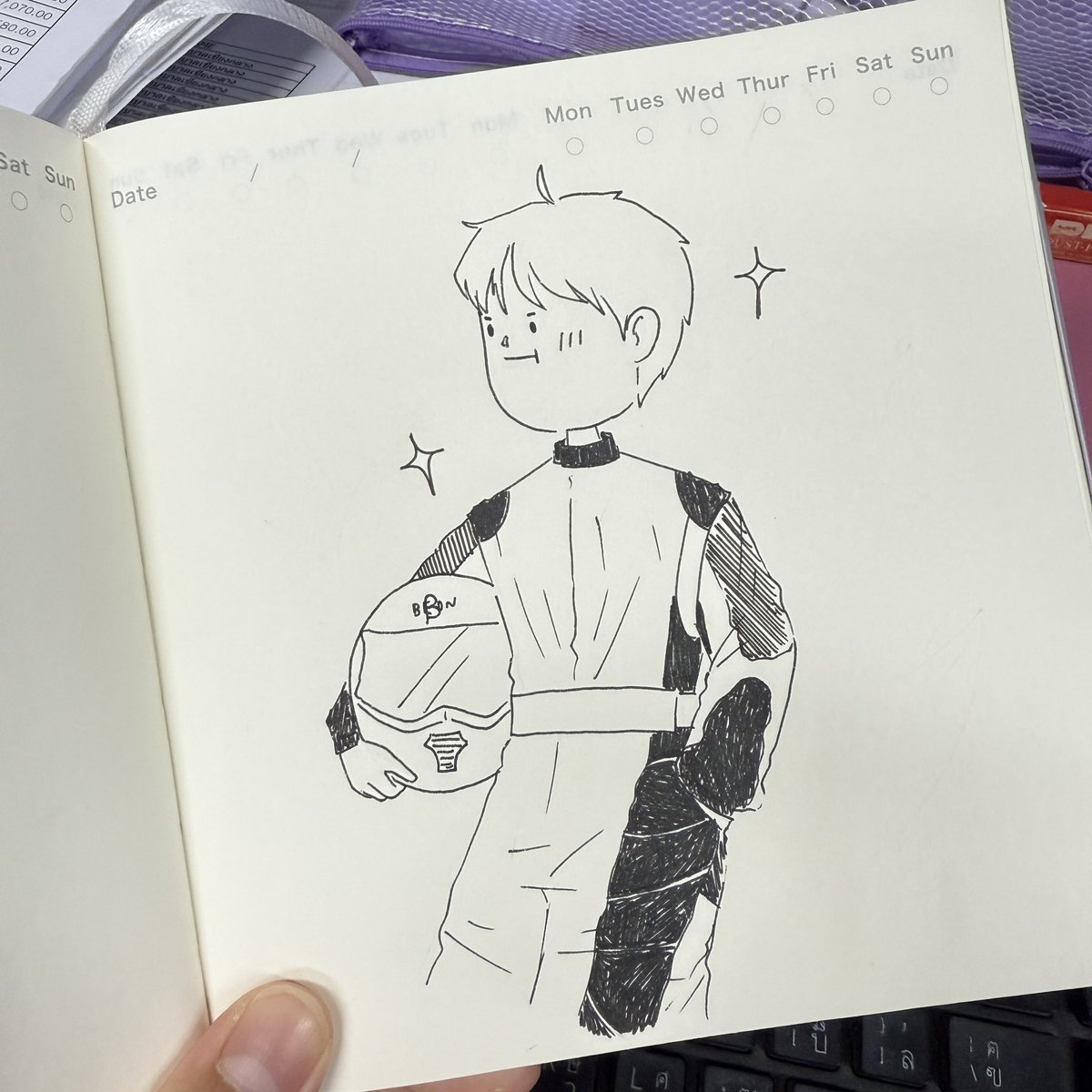 phingphingpr's tweet image. ไอหนุ่มนักแข่ง 🧐
#fforce_ #forcebookfanart —🦊