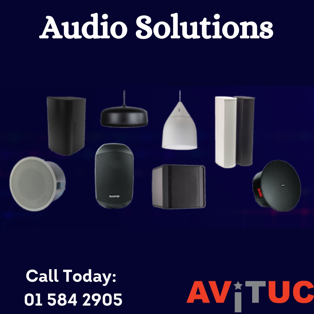 Avituc_Limited's tweet image. AVITUC have audio solutions for events, conference rooms, cinema spaces, office spaces and much more. 

Give AVITUC a call on 01 584 2905 for a quote today!

#AudioSolutions #EventsIreland #MeetingRoom #IrishOffice #BusinessIreland #CinemaAudio