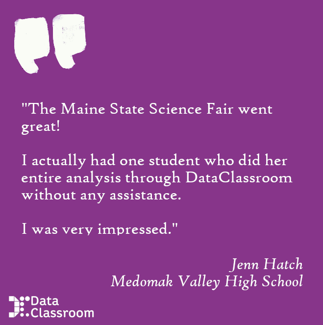 DataClassroom's tweet image. Students producing great visualizations for their Science Fair displays...

#DataScience #TeachingStats #DataLiteracy