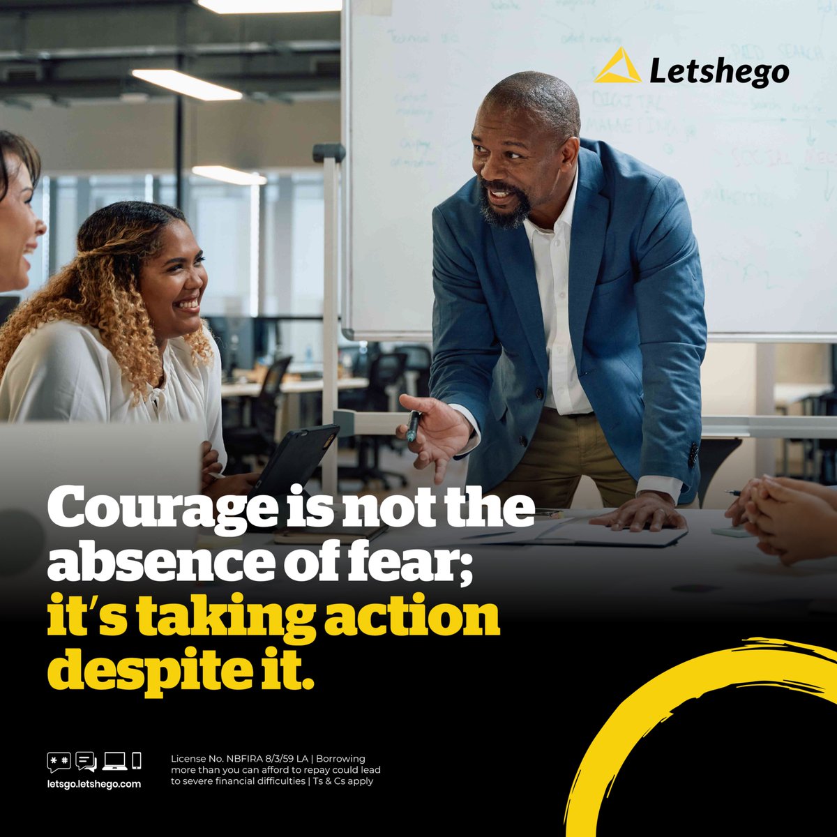 letshegobw's tweet image. Courage doesn’t mean being fearless, it means taking action despite fear.
What’s one bold step you’ll take this week to move closer to your goals?
#Letshego #MondayMotivation