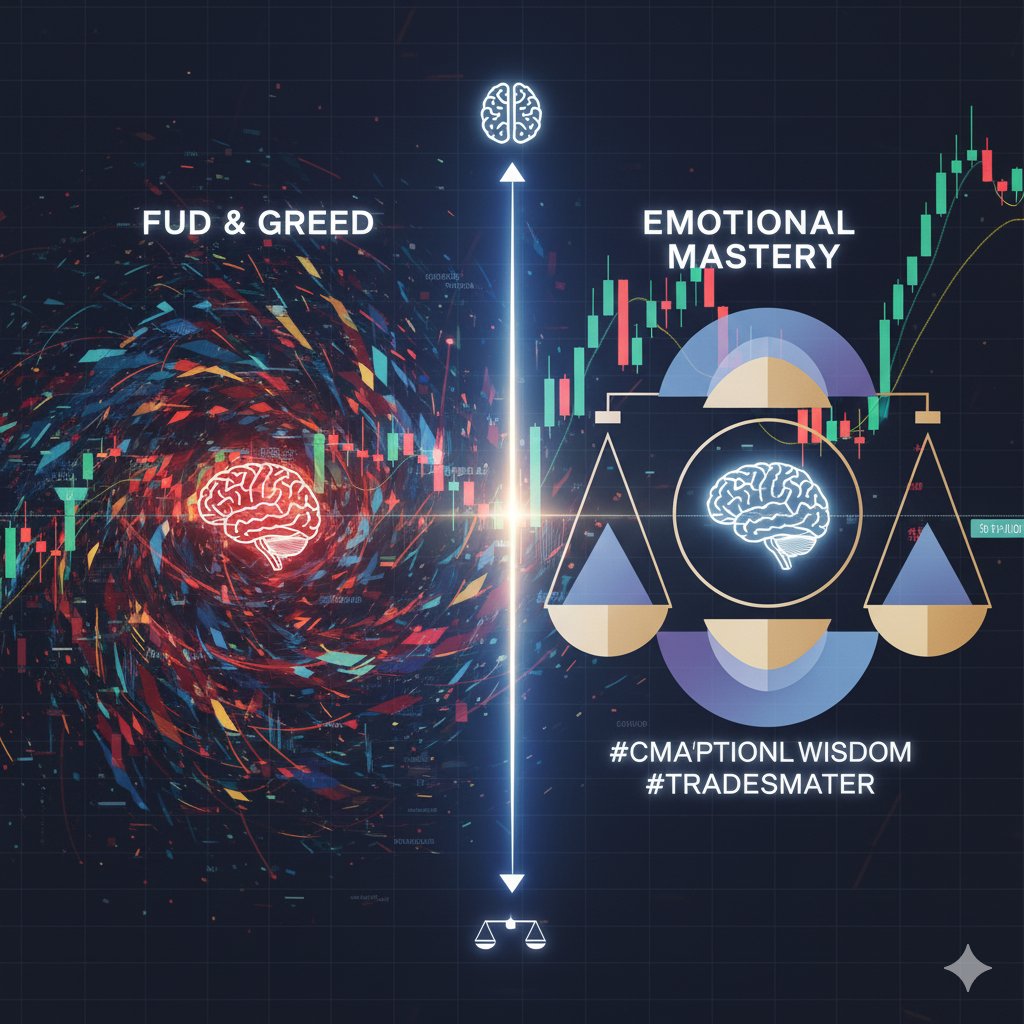 Onchain_Oscar's tweet image. Understanding market psychology is just as crucial as technical analysis in crypto. Fear (FUD) and Greed are powerful forces. Mastering your emotions is your ultimate edge. What's your strategy for staying calm in volatility? #CryptoPsychology #MarketWisdom #TradeSmarter