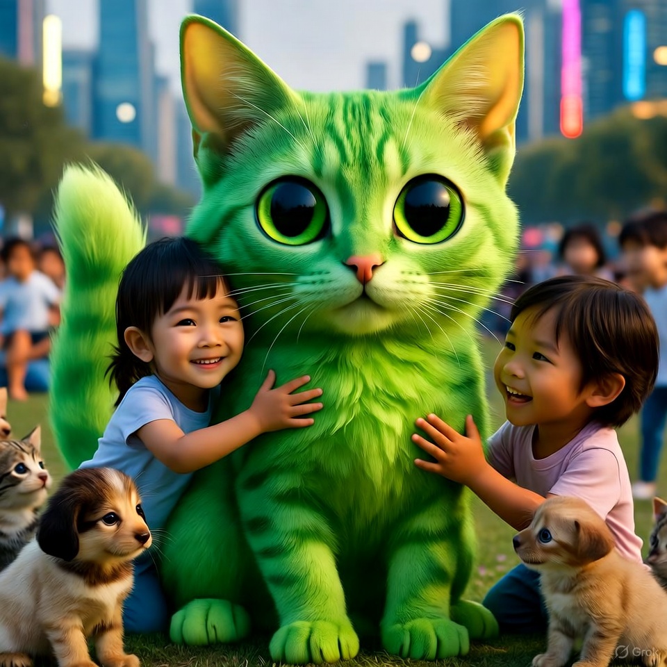 Gashycoin's tweet image. GM GashyGang 🐱💚

Our Alien Cat does more than meme.
We help animals, support charities, and keep our community winning.
Price is temporary, mission is forever.
Let them watch while we make history. 💥
🌐 gashycoin.com

#GASHY #Solana #AlienCat #CharityFi