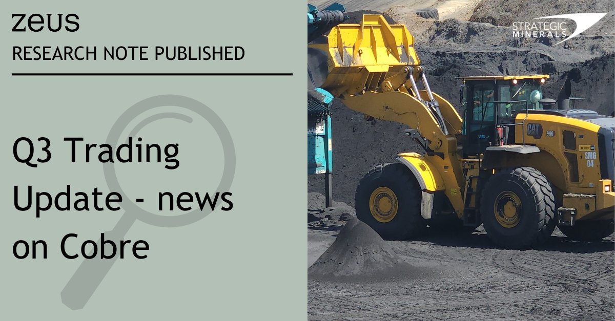 Strategic Minerals PLC tweet media