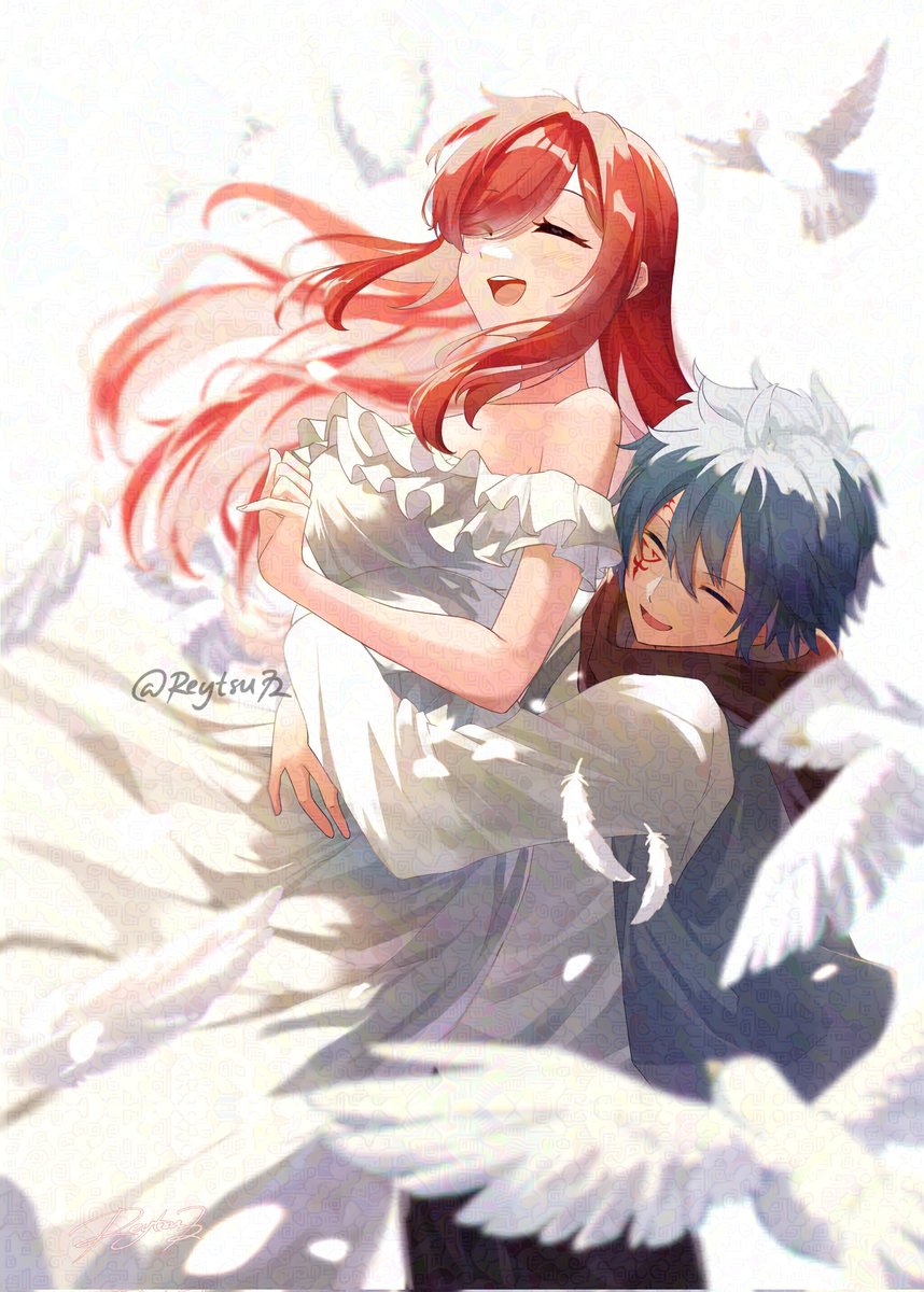 #ジェラエルの日
2年前のジェラエルアンソロのイラストです✨