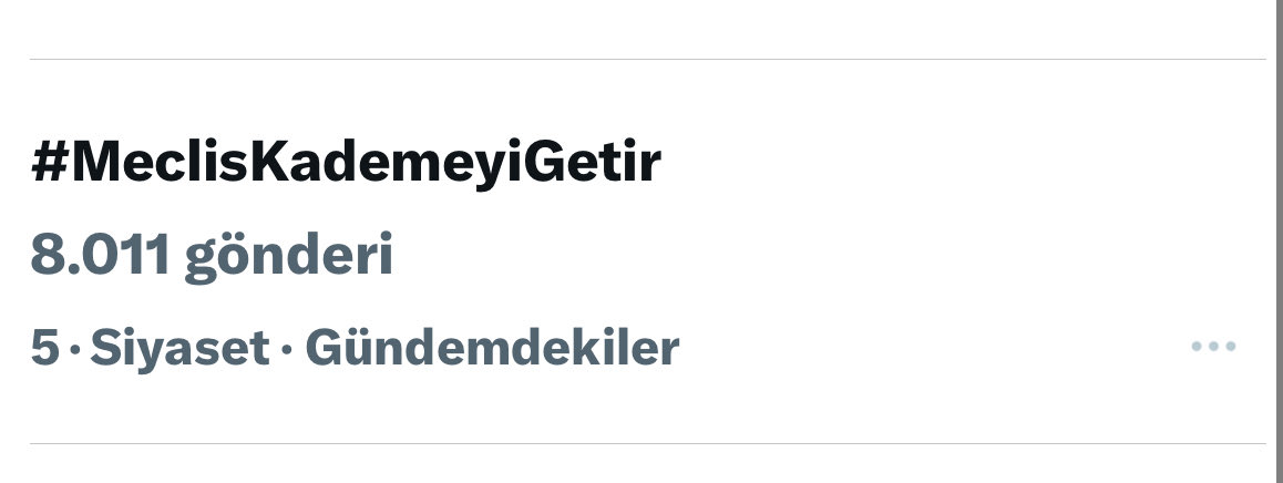 Gündem her gün KADEME diyor
Haklıyız kazanacağız.❣️

<a href="/EmadDernegi/">EMEKLİLİKTE ADALET DERNEĞİ ⚖️</a> 
#MeclisKademeyiGetir