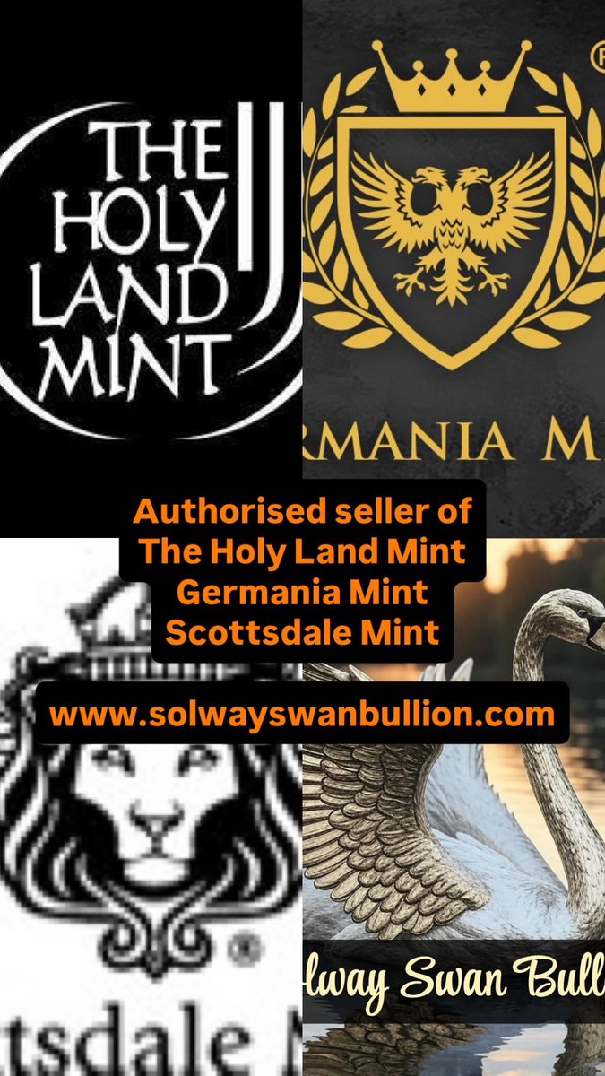 SolwaySwanB's tweet image. News!!
#GermaniaMint
#ScottsdaleMint
#HolyLandMint