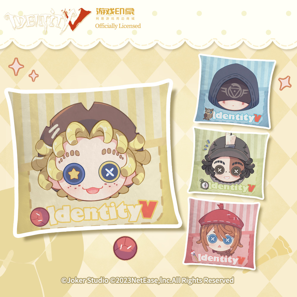 neteasestore's tweet image. These cute Identity V Hug Pillows are available at neteasestore.com

Worldwide shipping supported 
#IdentityV #identityVイラスト #第五人格 #제5인격