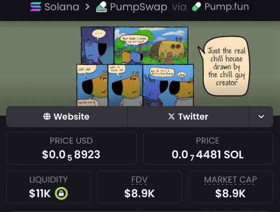callumDoi's tweet photo. I highlighted $CHILLHOUSE to my private Tg at a $8.9k Mcap. 

⛓️ #Solana

Ca: 📥 https://t.co/iVhEyCfthW