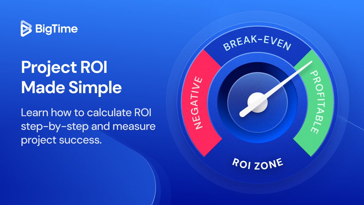 BigTimeSoftware's tweet image. 💡 Are your projects really worth the investment?

Our new guide breaks down how to calculate ROI—what it means, the formula, real examples, and how BigTime makes tracking effortless.

👉 Read: bigtime.net/blogs/how-to-c…

#ProjectROI #ProjectManagement #BigTimeSoftware