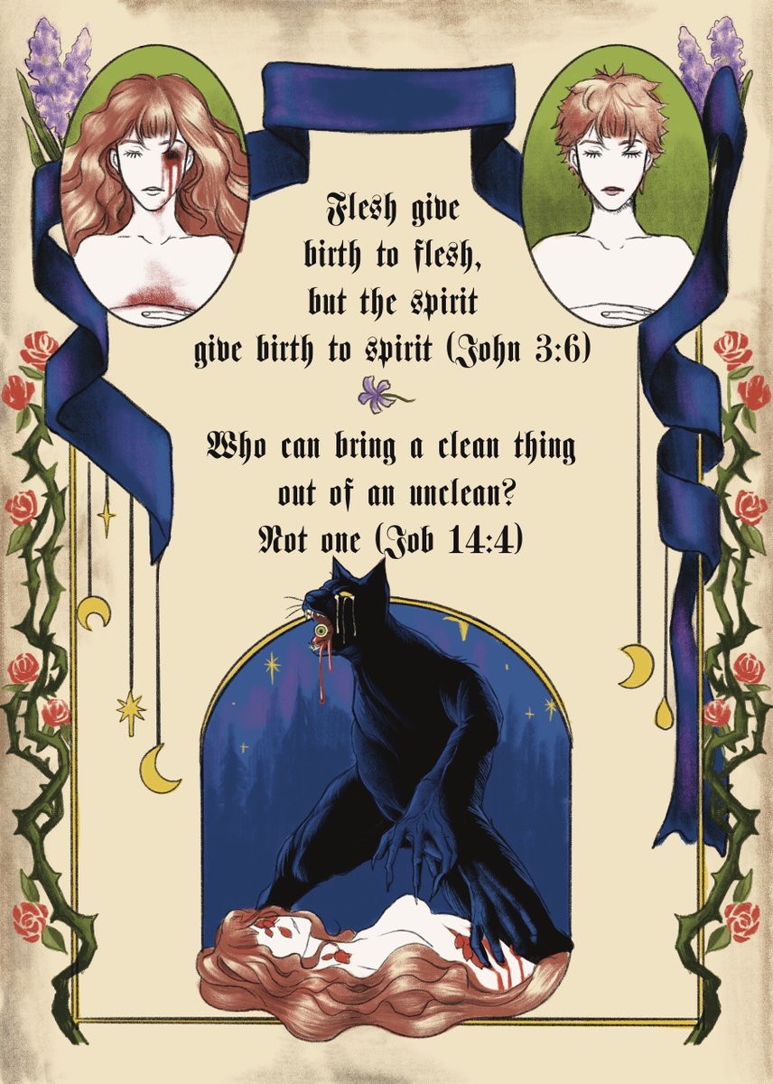 Blood and Flesh.
Death and Rebirth.

But who can bring a clean thing out of an unclean?

See you at #CA10 #CA10_SAT 
#Endlesshunger
